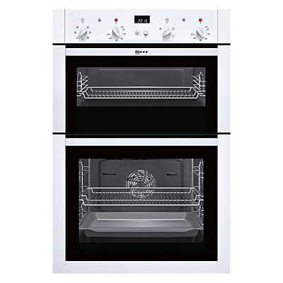 Neff U14M42W5GB Built-In Double Oven, White